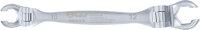Offener Doppel-Ringschlüssel für Bremsleitungen und Gelenke | SW 10 x 12 mm
