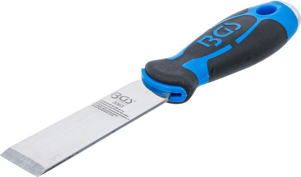 Schaber | rostfrei | schwerer 2-Komponenten-Gummigriff mit Loch