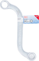 S-Form Doppel-Ringschlüssel Zwölfkant | SW 12 x 13 mm