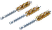 Messingbürste | 13 mm | Antrieb Außensechskant...