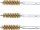 Messingbürste | 13 mm | Antrieb Außensechskant 6,3 mm (1/4") | 3-tlg.