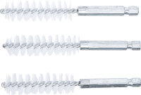 Nylonbürste | 15 mm | Antrieb Außensechskant 6,3 mm (1/4") | 3-tlg.