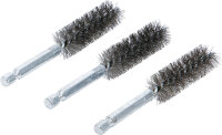 Stahlbürste | 17 mm | Antrieb Außensechskant...