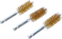 Messingbürste | 19 mm | Antrieb Außensechskant...