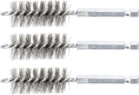 Stahlbürste | 19 mm | Antrieb Außensechskant...