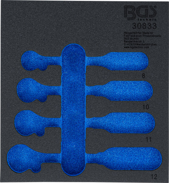 Werkstattwageneinlage 1/6 | leer | für Art. 30833