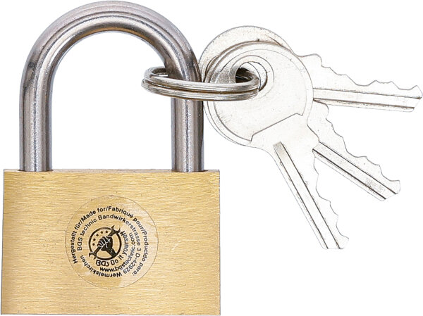 Messing-Vorhängeschloss | 30 mm