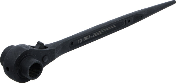 Gerüstbauer-Knarre | SW 19 x 24 mm