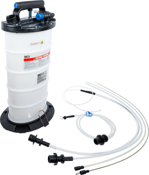 Druckluft-Bremsenentlüfter und Ölabsauggerät - pneumatisch und manuell