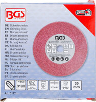 Schleifscheibe | für Art. 3180 | Ø 100 x 3,2 x 10 mm