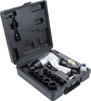 Druckluft-Schlagschrauber mit Werkzeugsatz | 12,5 mm (1/2") | 312 Nm | 16-tlg.