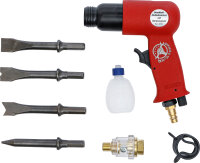 Druckluft-Meißelhammer mit Werkzeugsatz | 8-tlg.