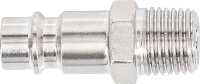 Druckluft-Stecknippel | 6,3 mm (1/4") Außengewinde