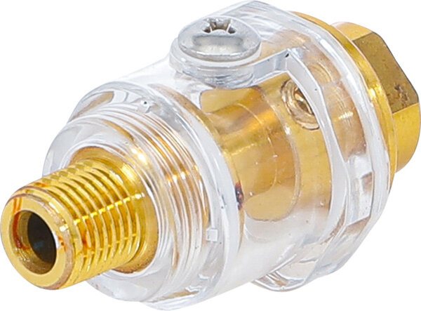 Automatischer Druckluft-Öler | Schlauchanschluss 6,3 mm (1/4")