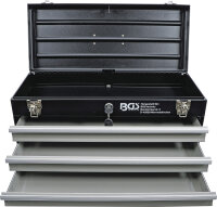 Metall-Werkzeugkoffer, leer | 3 Schubladen