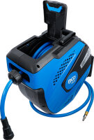 Druckluftschlauch mit Aufroller | automatisch | 12 m + 2 m