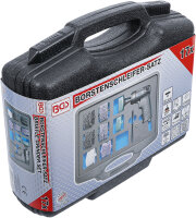 Druckluft-Borstenschleifer-Satz | 17-tlg.