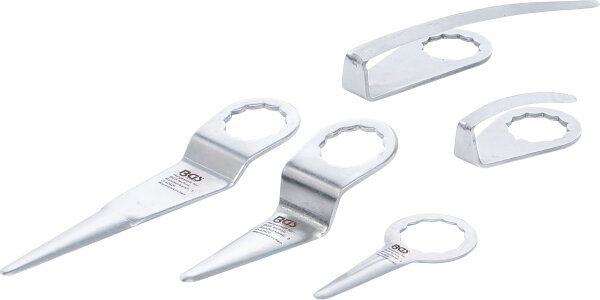 Schneidmesserset für Druckluft-Ausglaser | für Art. 3218, 9291 | 5-tlg.