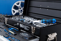 Elektriker-Metall-Werkzeugkoffer | 3 Schubladen | mit 147...