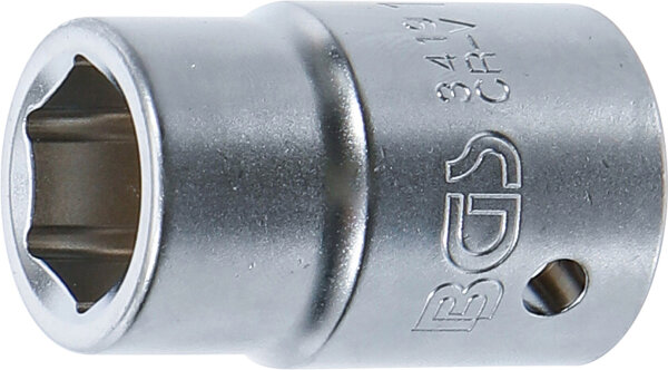 Steckschlüssel-Einsatz Sechskant | Antrieb Innenvierkant 20 mm (3/4") | SW 19 mm