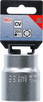 Steckschlüssel-Einsatz Sechskant | Antrieb Innenvierkant 20 mm (3/4") | SW 35 mm