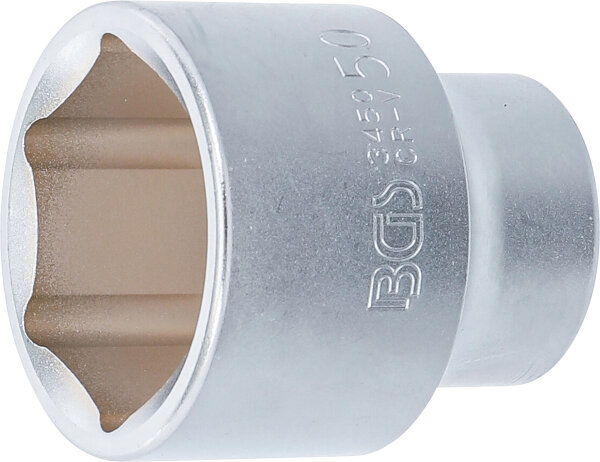 Steckschlüssel-Einsatz Sechskant | Antrieb Innenvierkant 20 mm (3/4") | SW 50 mm