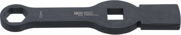 Schlag-Ringschlüssel | Sechskant | mit 2 Schlagflächen | SW 22 mm