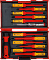 VDE-Schraubendreher-Satz | mit Wechselklingen | 13-tlg.