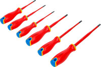 VDE-Schraubendreher-Satz | extra dünne Spitze | 6-tlg.