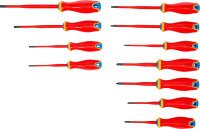 VDE-Schraubendreher-Satz | extra dünne Spitze | 11-tlg.