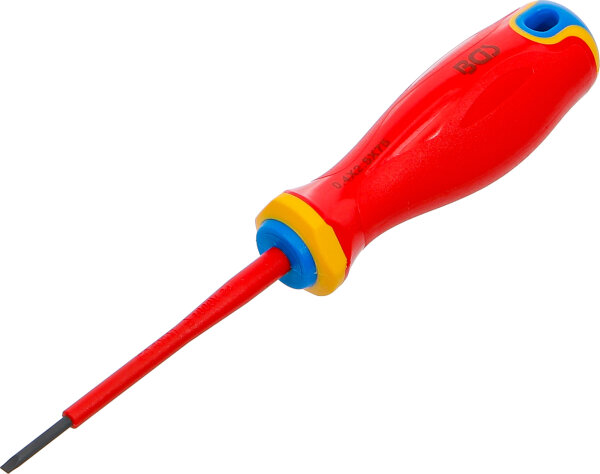 VDE-Schraubendreher | extra dünne Spitze | Schlitz 2,5 mm