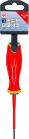 VDE-Schraubendreher | extra dünne Spitze | Schlitz 2,5 mm