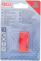 VDE-Steckschlüssel-Einsatz Sechskant | Antrieb Innenvierkant 10 mm (3/8") | SW 12 mm