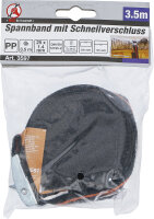 Spannband mit Schnellverschluss | 3,5 m x 25 mm