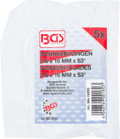 Ersatz-Schneideklingen für Art. 364 | 0,6 x 16 mm x 53° | 5-tlg.