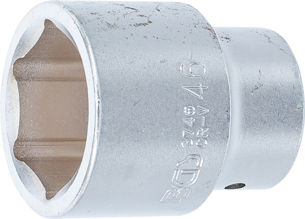 Steckschlüssel-Einsatz Sechskant | Antrieb Innenvierkant 25 mm (1") | SW 46 mm