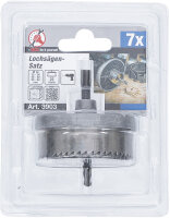 Lochsägen-Satz | Ø 26 - 63 mm | Tiefe 25 mm | 7-tlg.