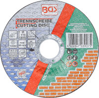 Trennscheibe für Stein | Ø 115 x 2,5 x 22,2...