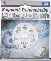 Segment-Trennscheibe | Ø 125 mm