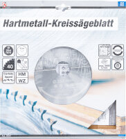 Hartmetall-Kreissägeblatt | Ø 254 x 30 x 3,2 mm | 40 Zähne