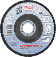 Fächer-Schleif-Scheibe | Ø 125 mm | K 60