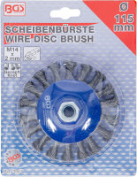 Scheibenbürste | Aufnahme M14 x 2,0 | Ø 115 mm