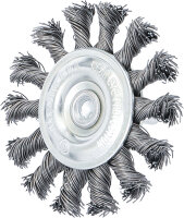 Scheibenbürste | Antriebswelle 6 mm | gezopft |...