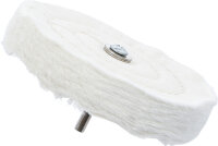 Polierscheibe mit Spanndorn | 6 mm