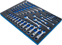 Werkstattwageneinlage 3/3: Doppel-Maulschlüssel,...