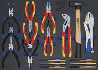 Werkstattwageneinlage 3/3: Zangen-, Splintentreiber-Satz,...