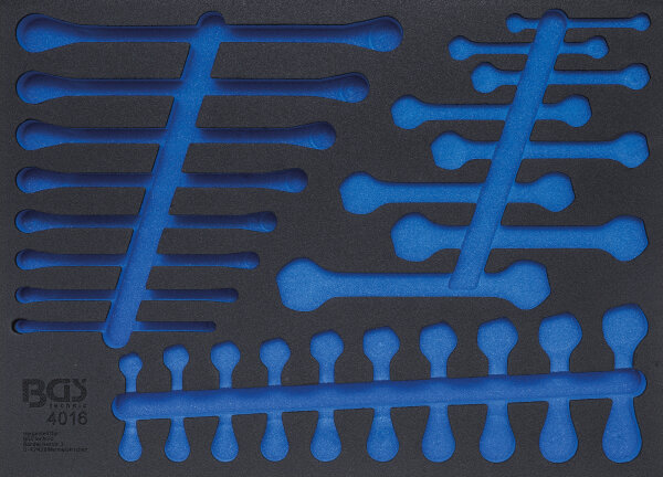 Werkstattwageneinlage 3/3 | leer | für Art. 4016