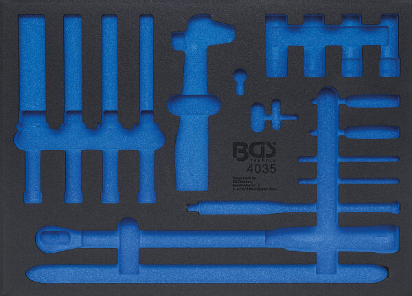 Werkstattwageneinlage 3/3 | leer | für Art. 4035