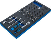 Werkstattwageneinlage 1/3: Steckschlüssel-Satz | 6,3...