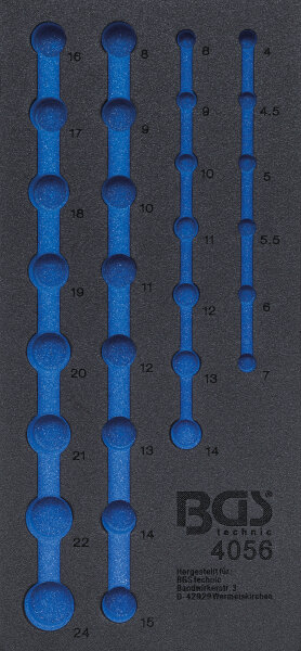 Werkstattwageneinlage 1/3 | leer | für Art. 4056